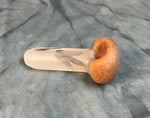 Stone Tech Glass Stepping Stone Pipe-Frosted-Dino Prints