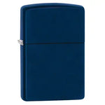 Reg Navy Blue Matte Zippo 239