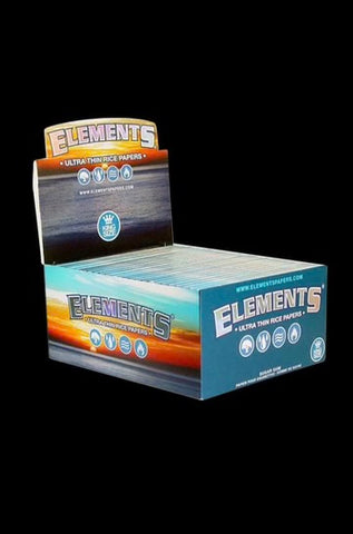 Elements Kingsize Ultra Thin Rolling Papers - 50 Pack-Full Box