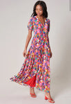 Sweet Soul Monaco Tiered Maxi Dress (Multicolor)
