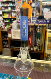 14" Rock Glass Clear Base Beaker Waterpipe