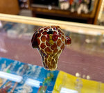 4.5" Rock Glass Bee Sherlock