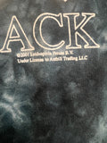 AC/DC Back in Black Tie-Dye Shirt Medium