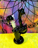 8" Black Bubbler