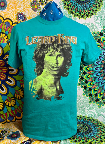 The Doors Lizard King 2000 Medium Green T-shirt