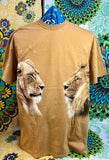 Lion and Lioness Size XL The Mountain T-shirt