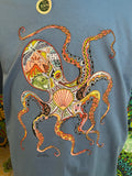 Large Colorful Octopus T-Shirt