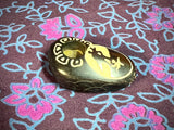2" Mini Tagua Nut Carved Handpipe