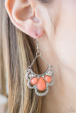 Caribbean Royalty Orange Earring