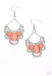 Caribbean Royalty Orange Earring