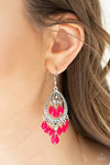 Gorgeously Genie Pink Earring