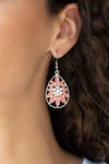 Floral Morals Orange Earring