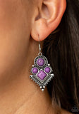 So Sonoran Purple Earring