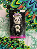 4" Wacky Bowlz Panda Ceramic Handpipe