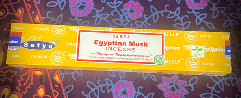 Satya Egyptian Musk 15g Box