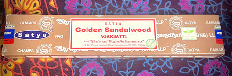 Satya Golden Sandalwood 15g Box