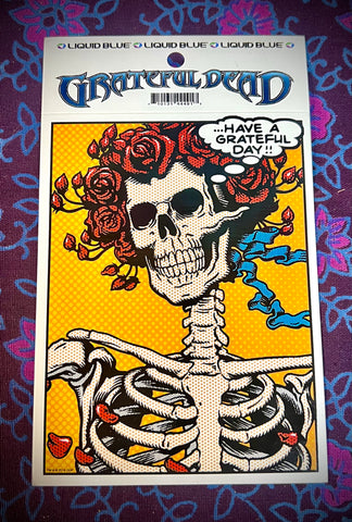 5x4 Pop Art Bertha Grateful Dead Sticker