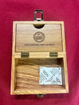 3.5x5" Raw Classic Wooden Box - Magnetic Top