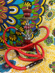 11" Premium 2 Hose Hookah Red