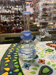 7" Rock Glass Bulb Bottom w/Single Perc Waterpipe