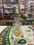 7" Rock Glass Bent Neck w/Single Perc Waterpipe