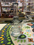 7" Rock Glass Bulb Bottom w/Single Perc Waterpipe