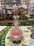 6.5" Rock Glass Bent Neck w/Single Perc Waterpipe