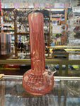 10" Single Ring Straight Neck Soft Glass Waterpipe