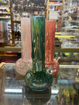 10" Single Ring Straight Neck Soft Glass Waterpipe
