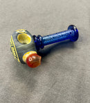 4" Sandblasted Frosted We Trippy Mane Handpipe