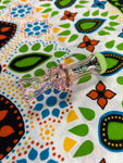 4" Rock Glass Double Rings Glass Chillum