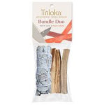Triloka Aromatherapy Herbal Bundles-Bundle Duo White Sage & Palo santo
