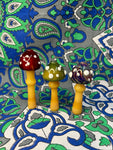 3"-4" Sculpted Mushroom American Chillum