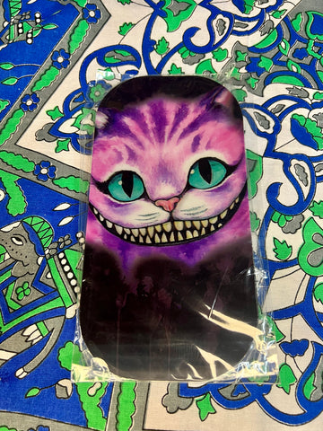 4X8 Metal Rolling Tray w/Magnetic Lid Cheshire Cat