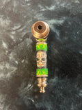 3" Tattoo Fimo Metal Pipe