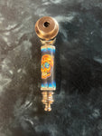 3" Tattoo Fimo Metal Pipe