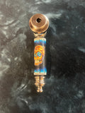 3" Tattoo Fimo Metal Pipe