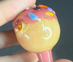 1.5" Donut Bubble Carb Cap-By KGB Glass
