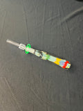 7" Rasta Fumed Nectar Collector
