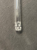 18mm to 18mm 5”-7.5" Firecut Downstem (Fits an 18mm Male Slide)