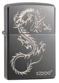 Zippo Chinese Dragon Design