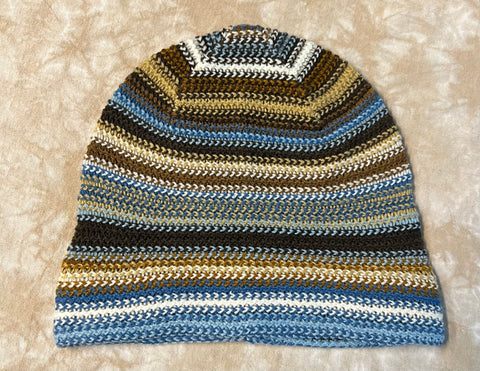 Knitted multicolor hat