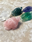 2.5" Crystal Sea turtle