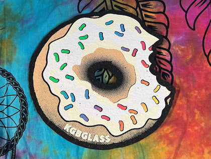 8X8 Cream Donut Mood Mat-KGB Glass 17/100