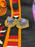 4" double sombrero hair clip-handmade in mexico