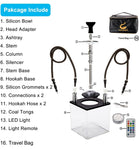 Asanma Complete Hookah set w/bag