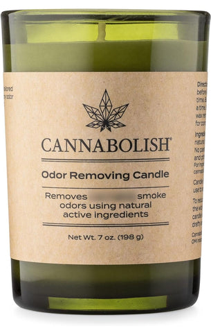 Cannabolish Smoke Odor Candle | 7oz | Wintergreen Scent