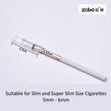 ZOBO Disposable Cigarette Filters Three-Layer Microporous Multi-Filtering to Reduce Tar and Smoke Stains