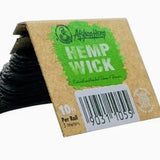 Afghan Hemp HEMP WICK 10ft Per Roll/3 Meters