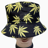 Pot Leaf Bucket Hat